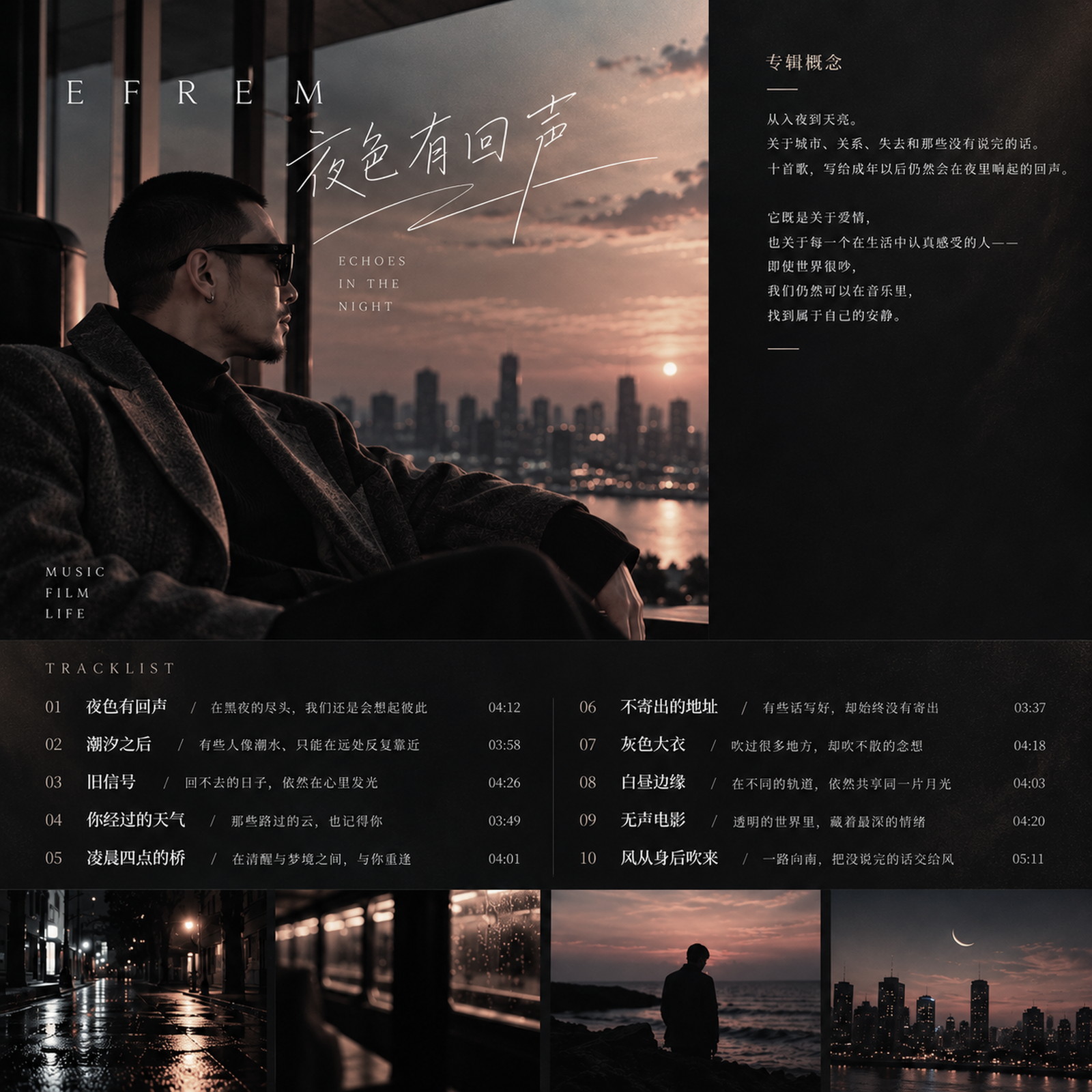 《夜色有回声》 专辑封面